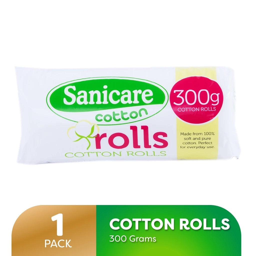 Sanicare Cotton Rolls 300g