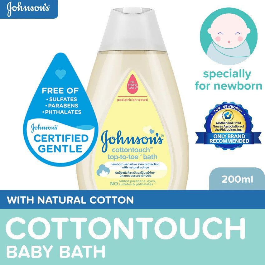 Johnson's CottonTouch Bath 200ml