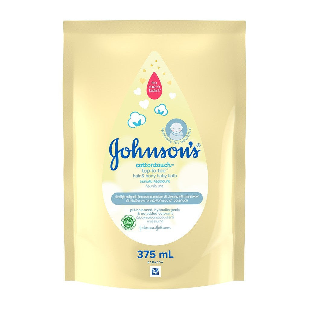 Johnson's CottonTouch Bath 375ml Refill