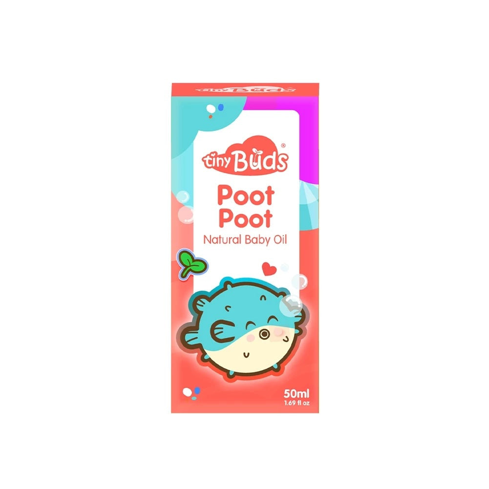 Tiny Buds Poot Natural Baby Oil (Formerly Calm Tummies Oil) 50ml