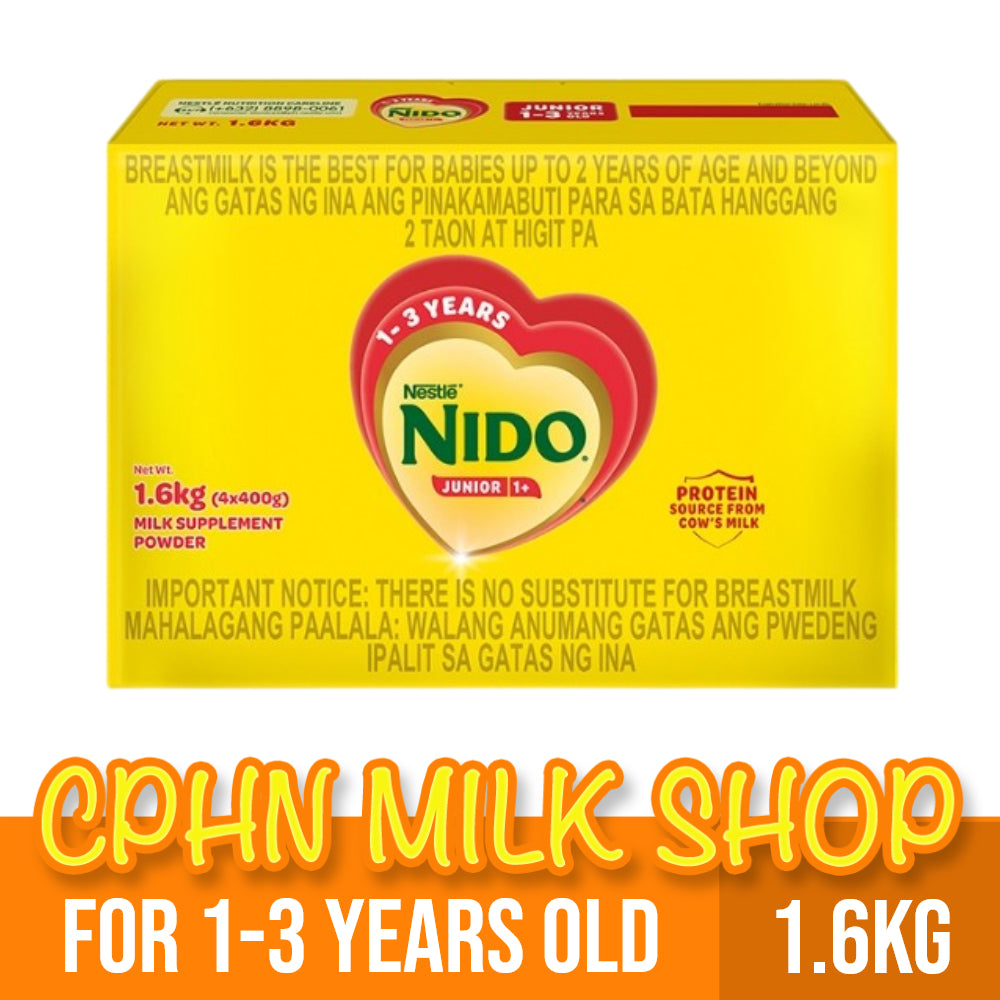 NIDO Junior 1.6kg for 1-3 Years Old Milk Supplement
