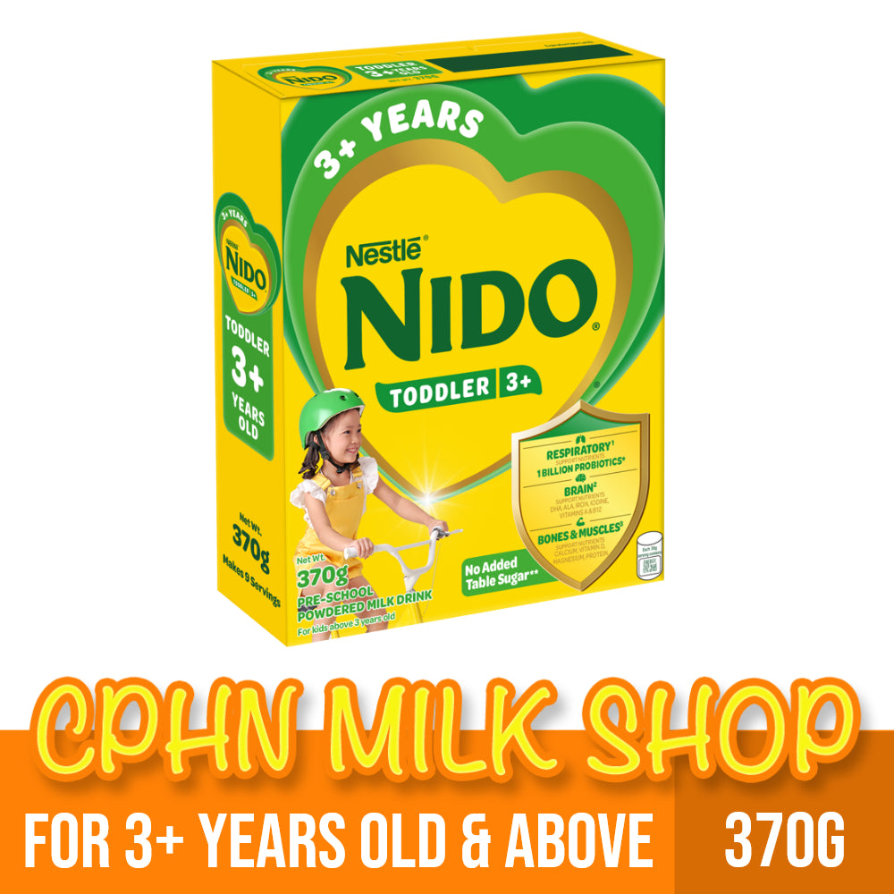 NIDO 3+ 370g For Pre-Schoolers Above 3 Years Old Powdered Milk Drink