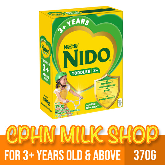 NIDO 3+ 370g For Pre-Schoolers Above 3 Years Old Powdered Milk Drink