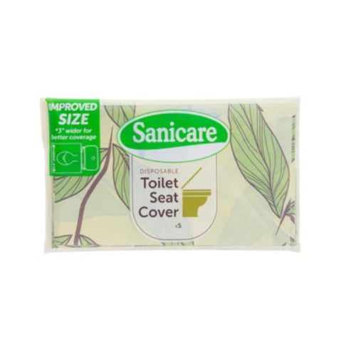 Sanicare Disposable Toilet Seat Cover 5 Sheets