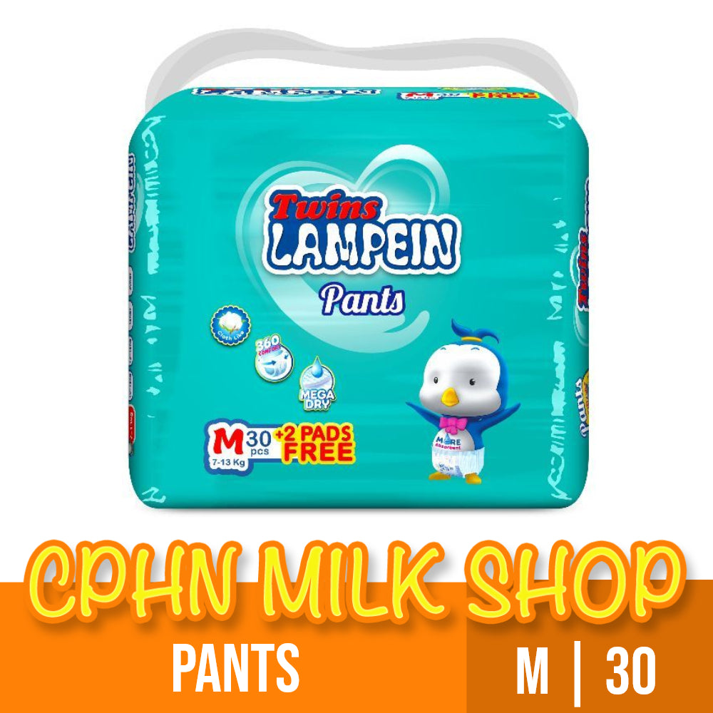 Twins Lampein Pants Baby Diapers Medium 30
