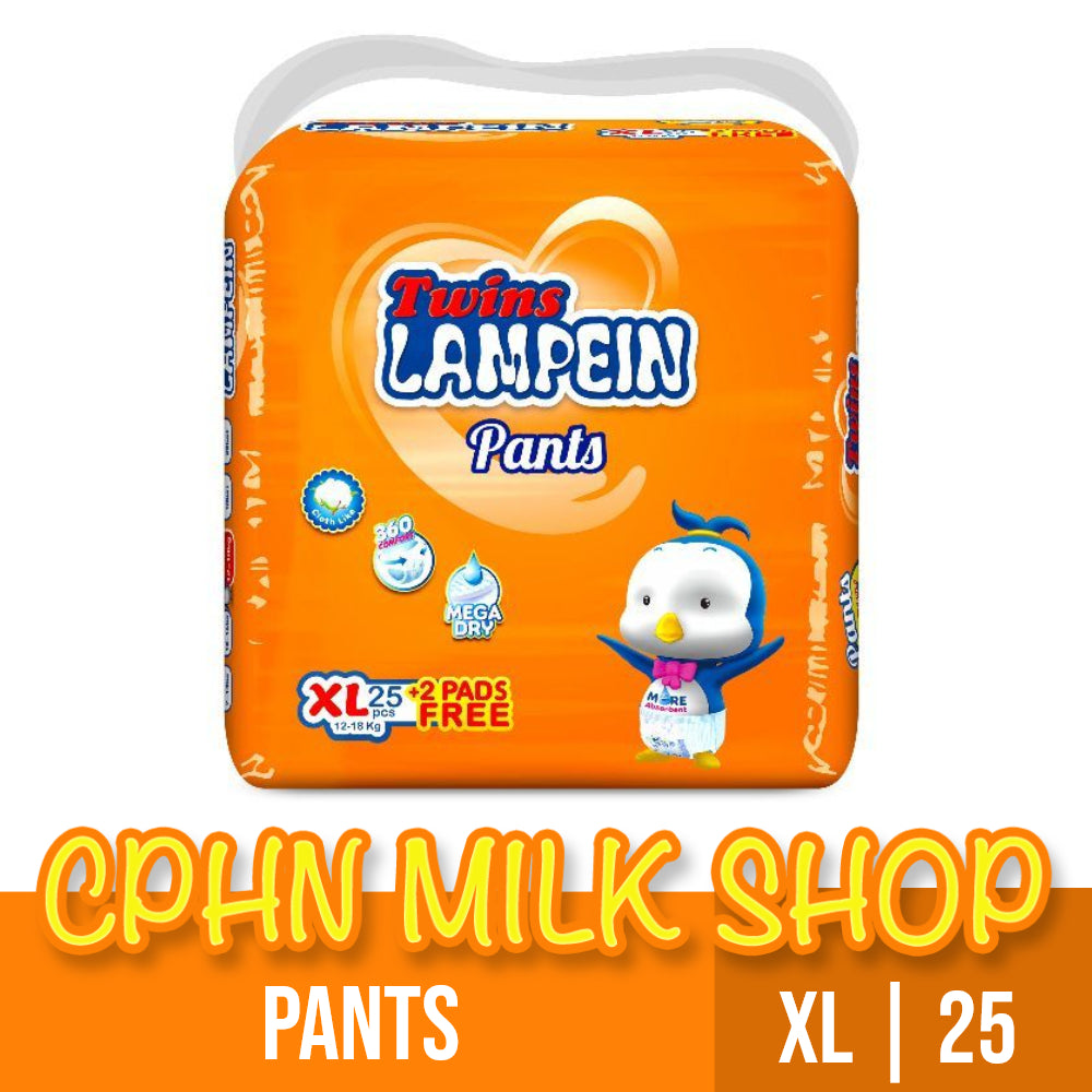 Twins Lampein Pants Baby Diapers XL 25