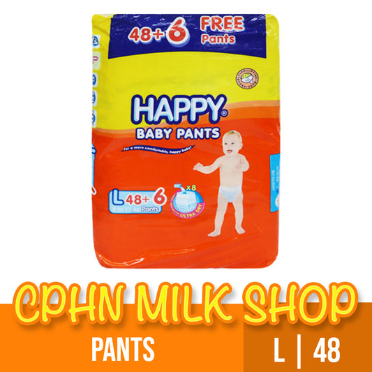 Happy Pants Baby Diapers Large 48