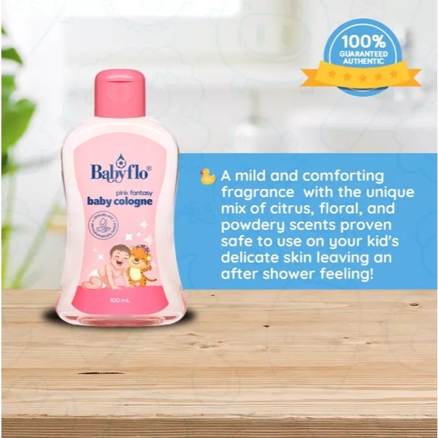 Babyflo Baby Cologne Pink Fantasy 50mL