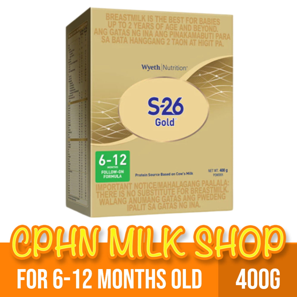 S-26 GOLD TWO 400g for 6-12 Months Old Infant Formula