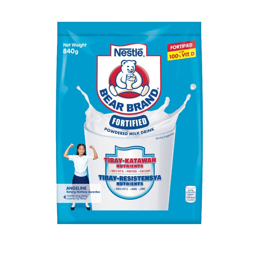 BEAR BRAND Fortified 840g Powdered Milk Drink