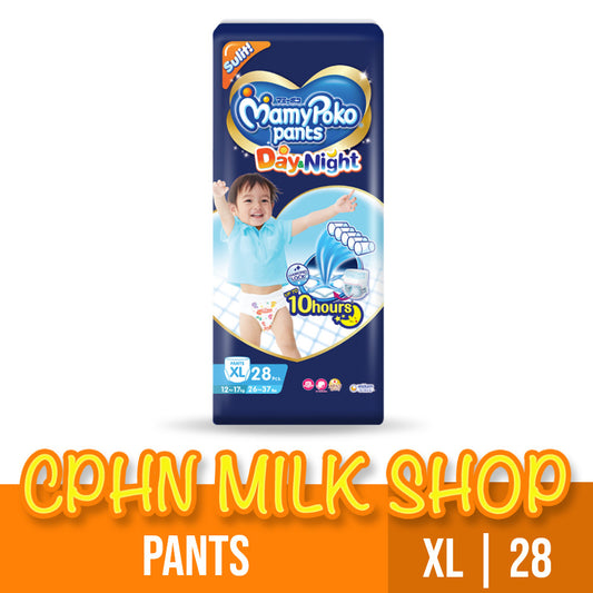 MamyPoko Day and Night Pants Baby Diapers XL 28