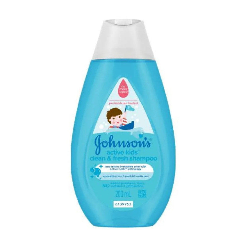 Johnson's Active Kids Clean & Fresh Shampoo 200ml