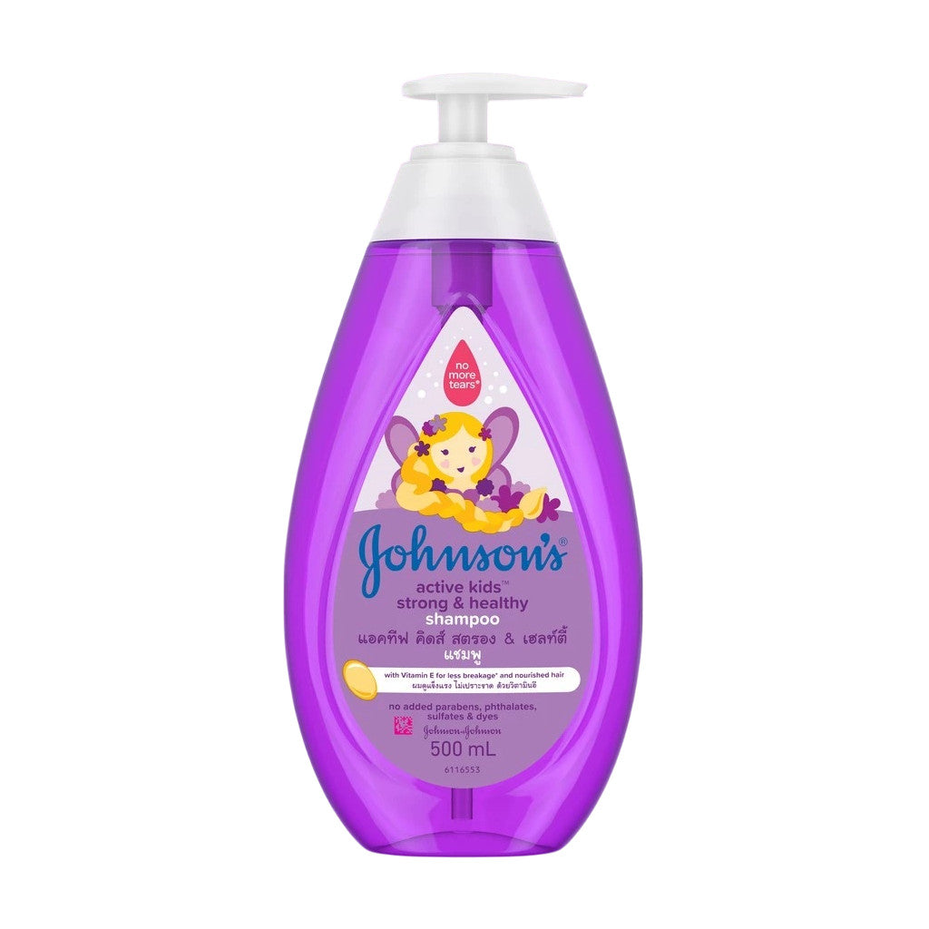 Johnson's Active Kids Strong & Healthy Shampoo 500ml
