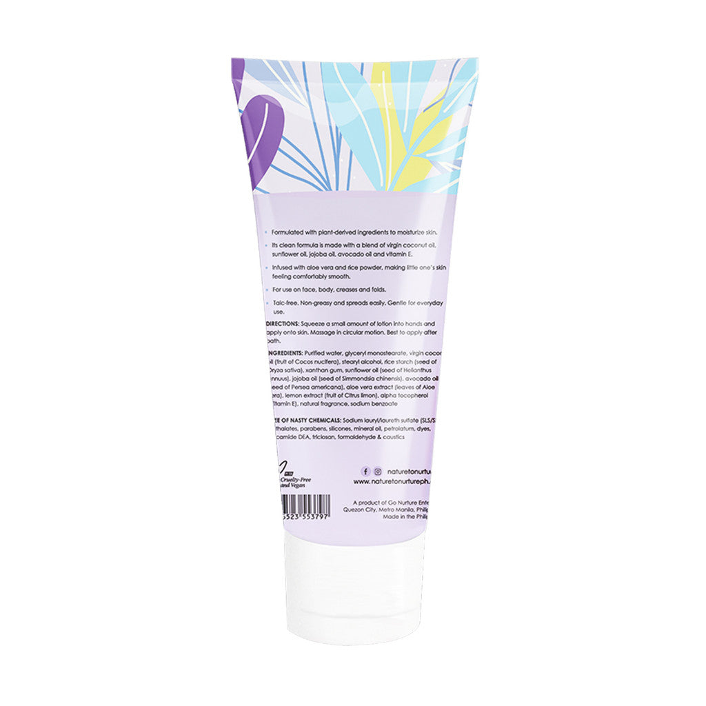 Nature to Nurture Daily Baby Lotion 200mL - LAVENDER