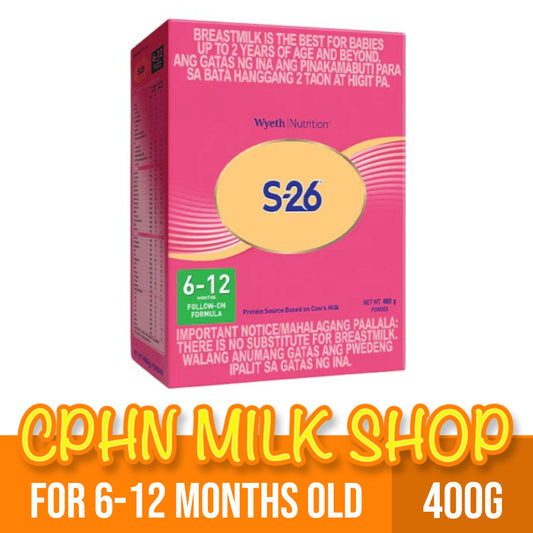 S-26 TWO 400g for 6-12 Months Old Infant Formula