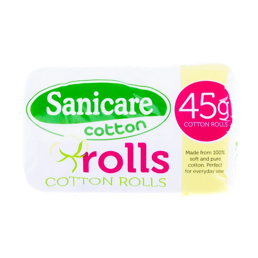 Sanicare Cotton Rolls 45g