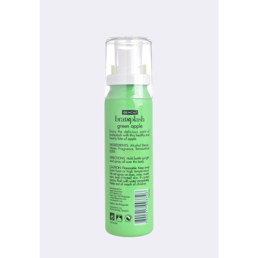 Bench Bratsplash Green Apple Body Spray 100ml
