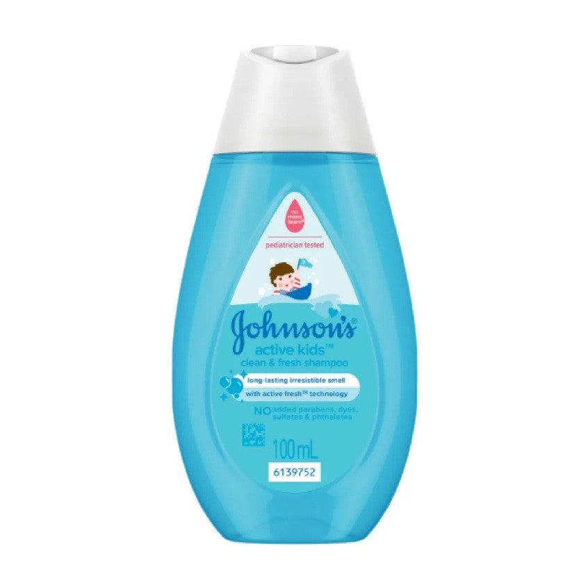 Johnson's Active Kids Clean & Fresh Shampoo 100ml