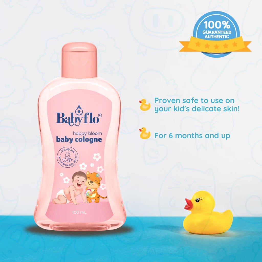 Babyflo Baby Cologne Happy Bloom 100mL