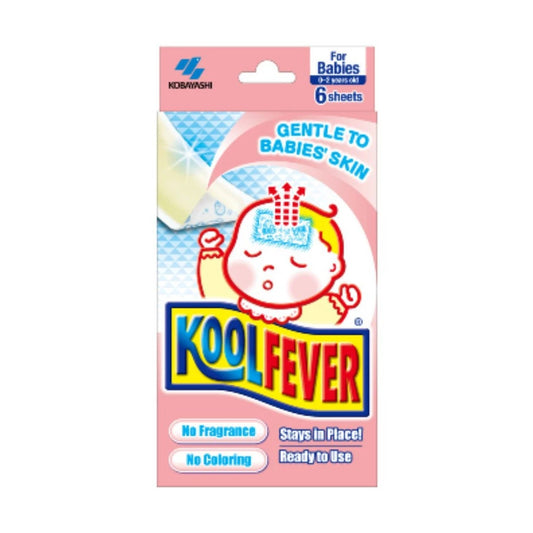 KOOLFEVER Cooling Gel for Babies 6 Sheets