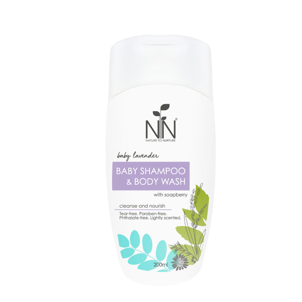 Nature to Nurture Baby Lavender Shampoo and Body Wash 200ml