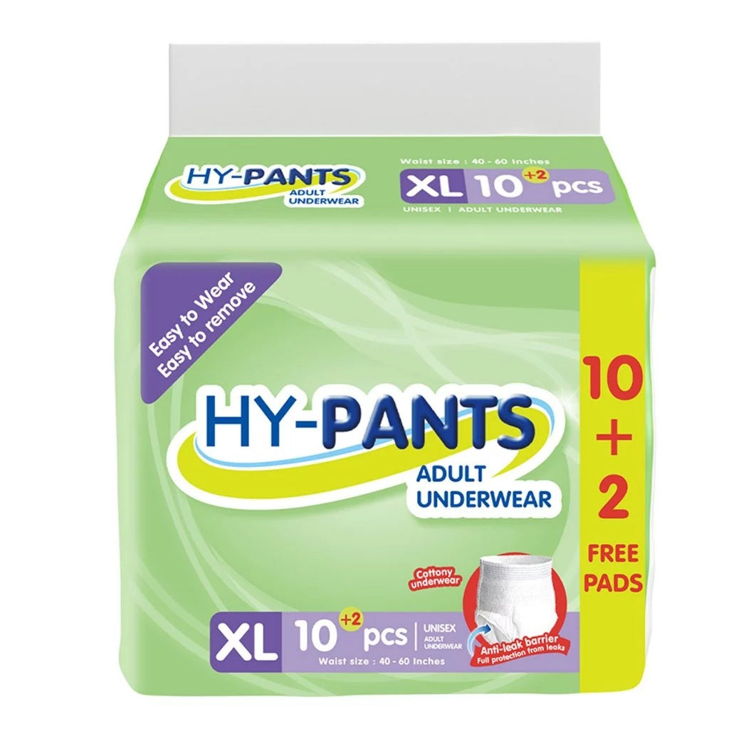 Hy-Pants Adult Underwear XL 10s
