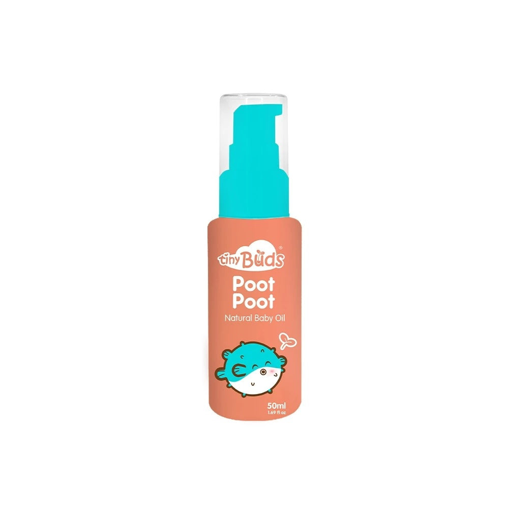 Tiny Buds Poot Natural Baby Oil (Formerly Calm Tummies Oil) 50ml