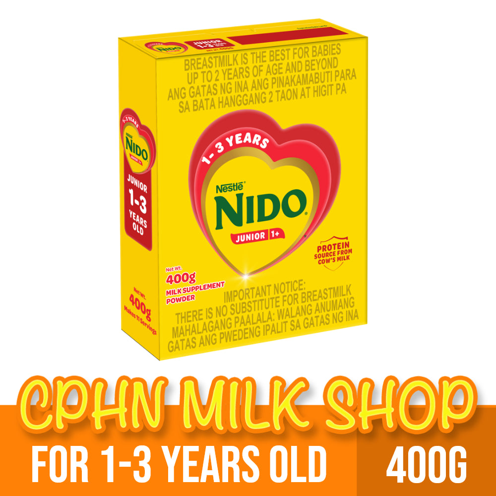 NIDO Junior 400g for 1-3 Years Old Milk Supplement