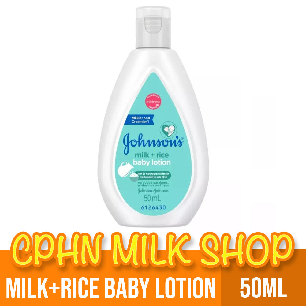 Johnson's Milk+Rice Baby Lotion 50ml