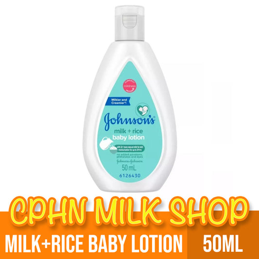 Johnson's Milk+Rice Baby Lotion 50ml
