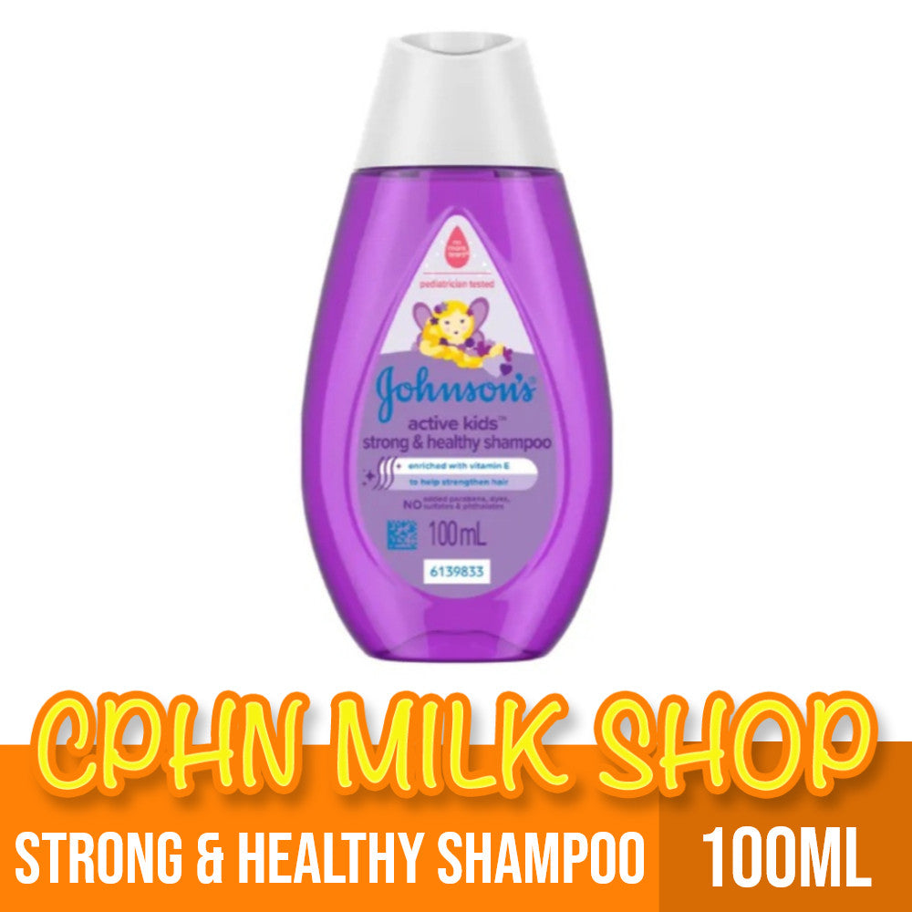 Johnson's Active Kids Strong & Healthy Shampoo 100ml