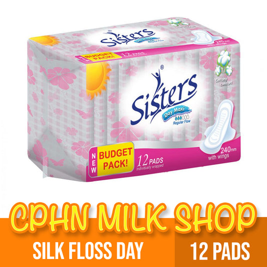 Sisters Sanitary Napkin Budget Pack Silk Floss Single (Day-use) 12 Pads