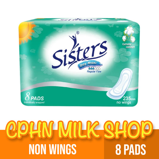 Sisters Sanitary Napkin Silk Floss Non Wings (Day-use) 8 Pads