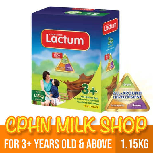 Lactum 3+ Chocolate 1.15kg for Children Above 3 Years Old Powdered Milk Drink