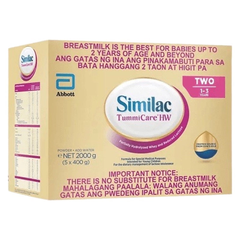 Similac TummiCare HW Two 2kg | 1.6kg for 1-3 Years Old Milk Supplement