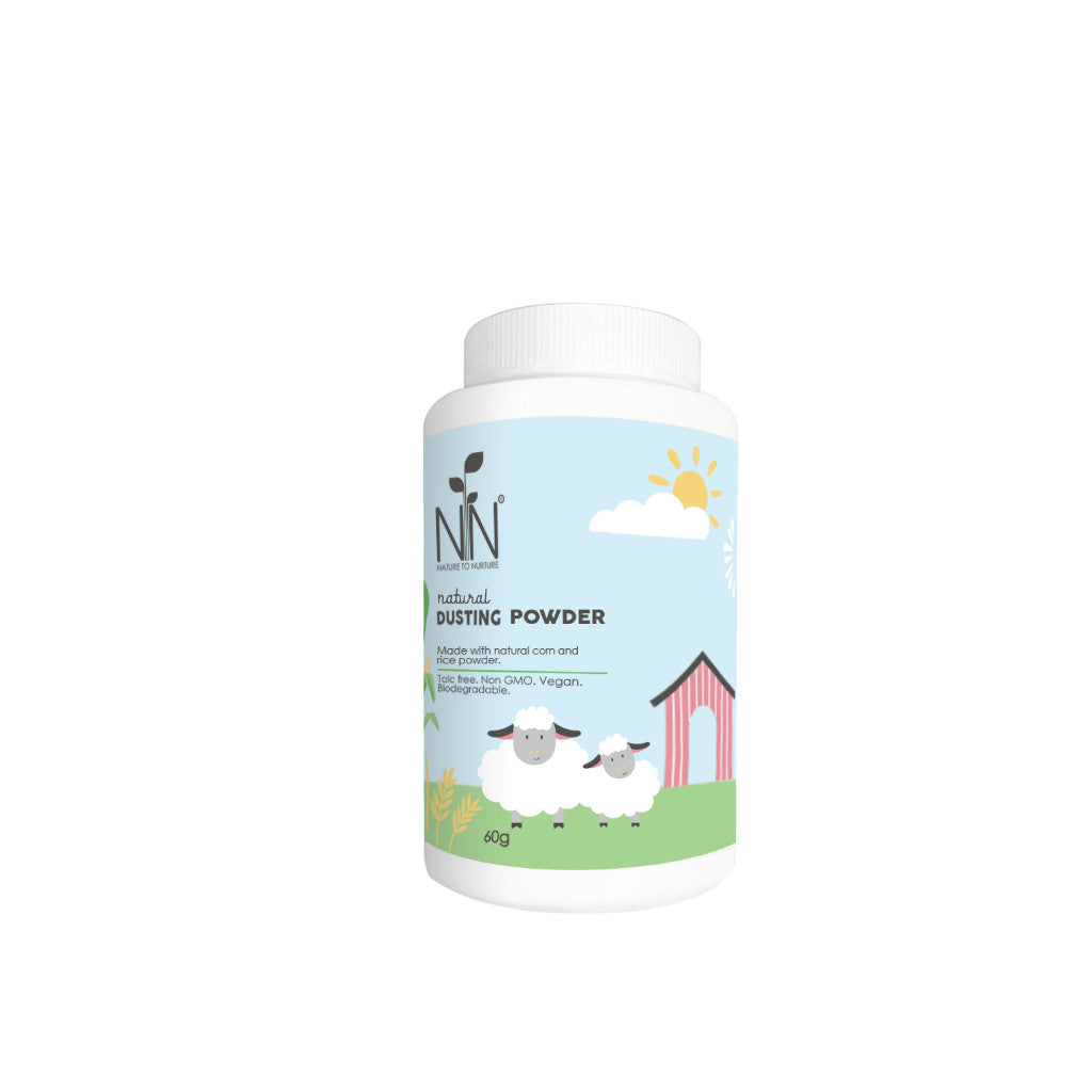 Nature to Nurture Natural Dusting Powder 60g