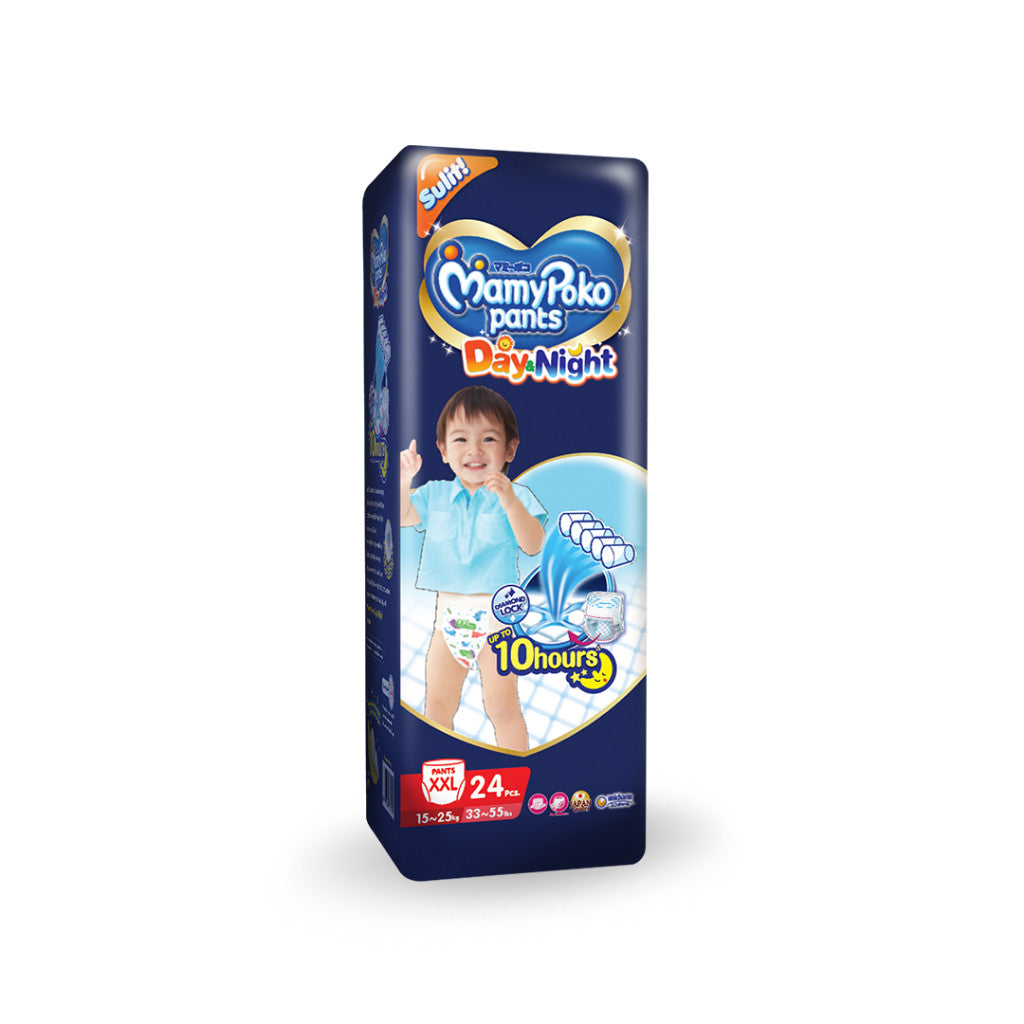 MamyPoko Day and Night Pants Baby Diaper XXL 24