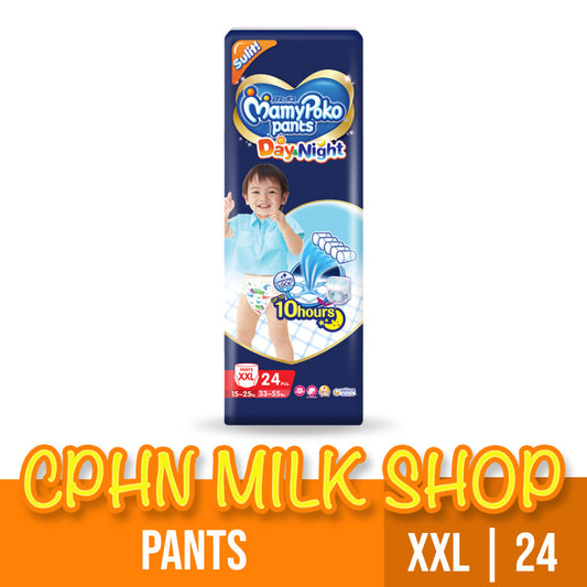 MamyPoko Day and Night Pants Baby Diaper XXL 24