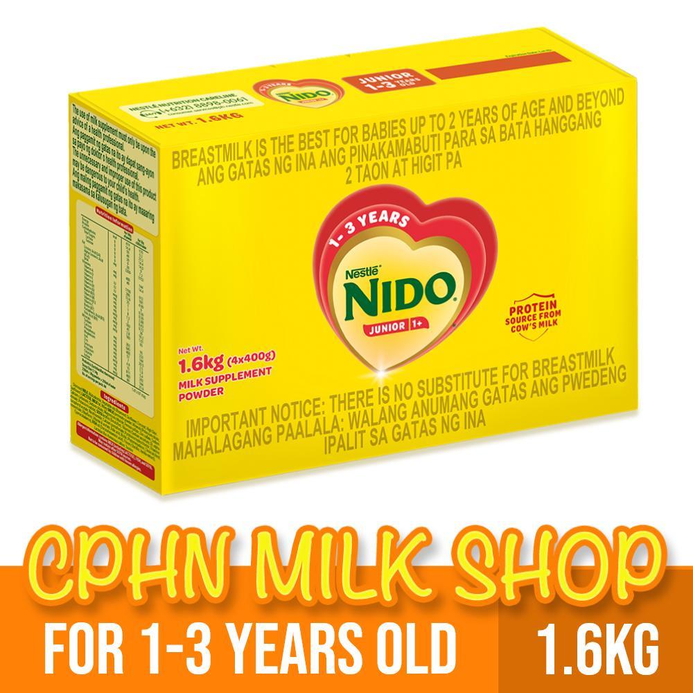 NIDO Junior 2.4kg | 2kg | 1.6kg | 1.2kg | 750g | 400g for 1-3 Years Old (Variation)