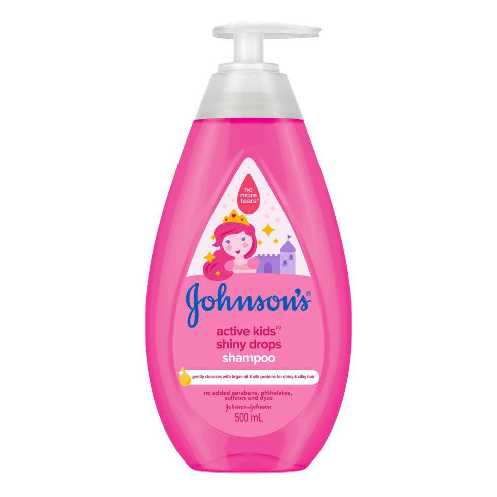 Johnson's Active Kids Shiny Drops Shampoo 500ml