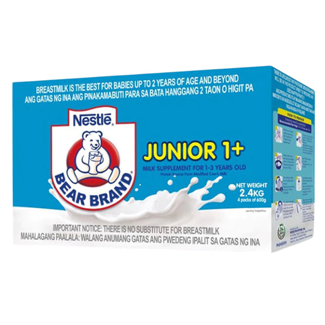BEAR BRAND Junior 2.4kg for 1-3 Years Old Milk Supplement