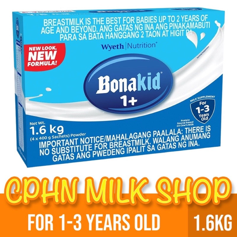 Bonakid 2.4kg | 2kg | 1.6kg | 1.2kg for 1-3 Years Old (Variation)