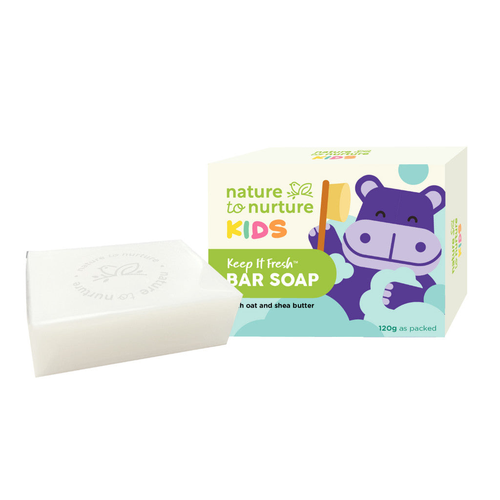 Nature to Nurture Kids Keep It Fresh Bar Soap 120GRAMS