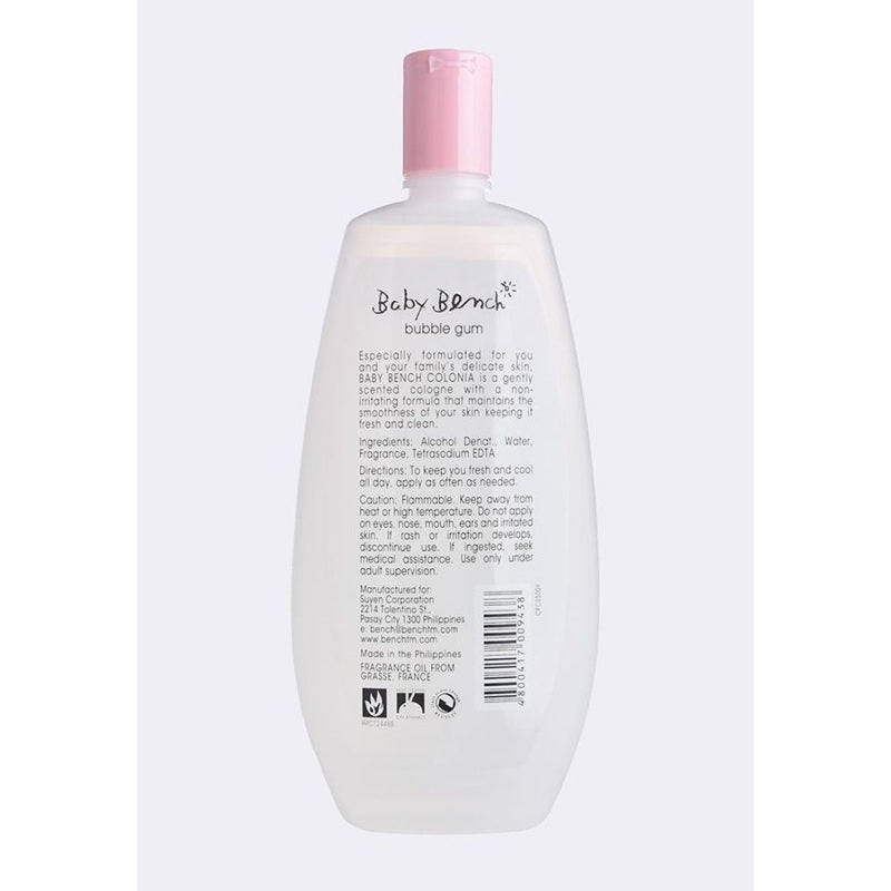 Baby Bench Bubble Gum Cologne 500ml