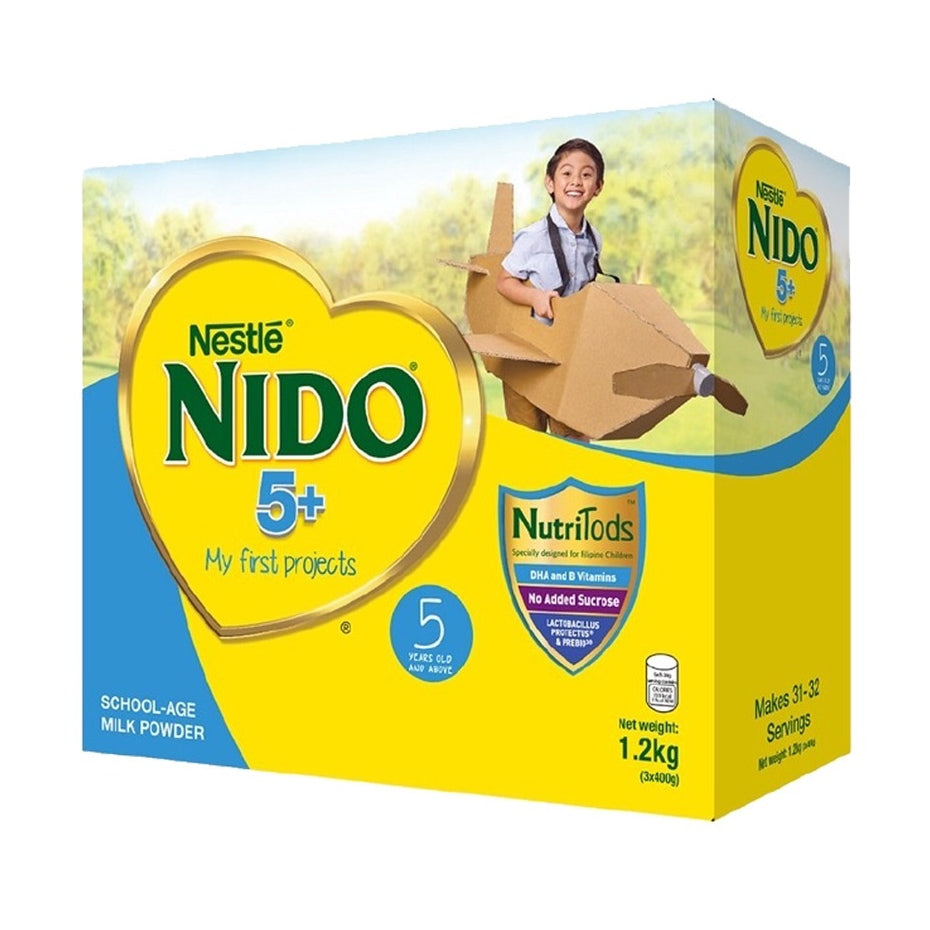 NIDO® 5+ 1.2kg For Children Above 5 Years Old Powdered Milk Drink