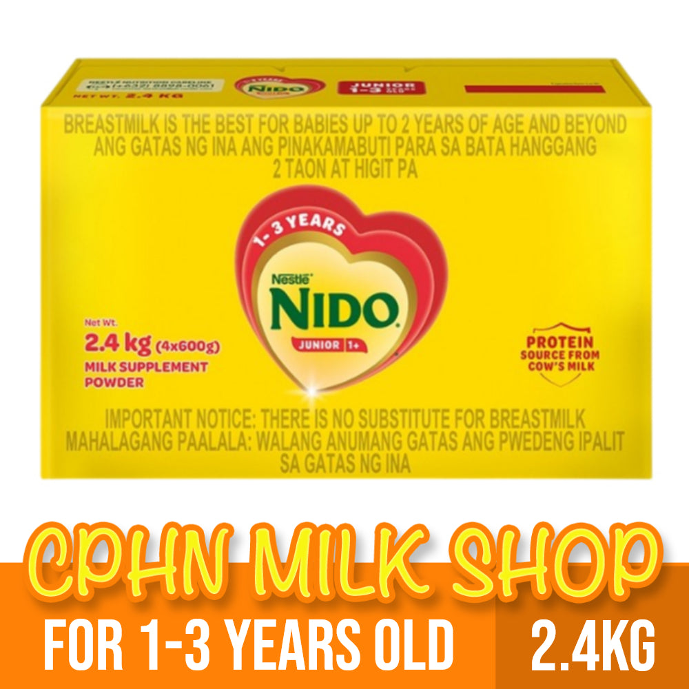 NIDO Junior 2.4kg for 1-3 Years Old Milk Supplement