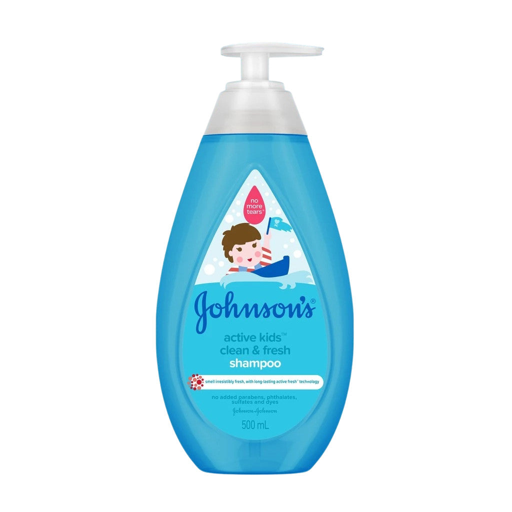 Johnson's Active Kids Clean & Fresh Shampoo 500ml