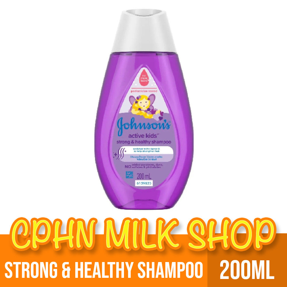 Johnson's Active Kids Strong & Healthy Shampoo 200ml