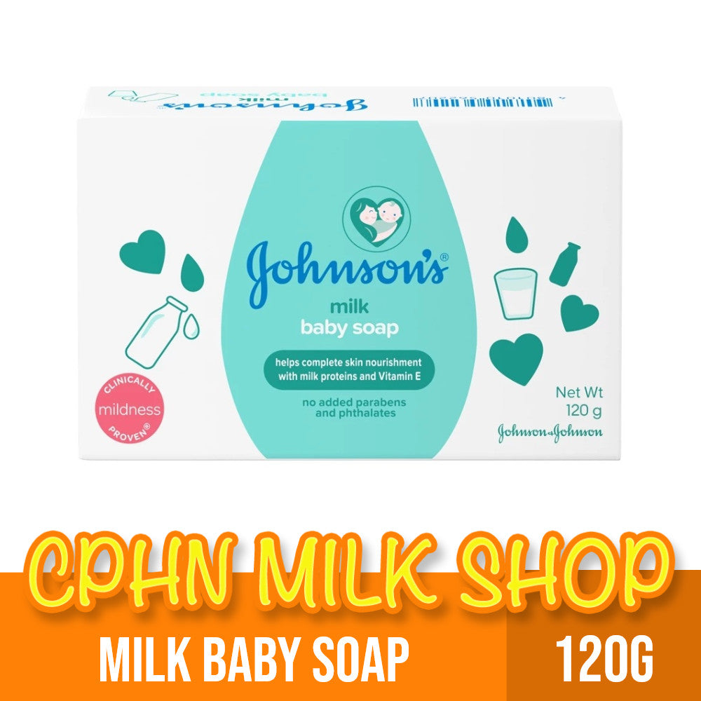 Johnson's Baby Milk Soap 120g