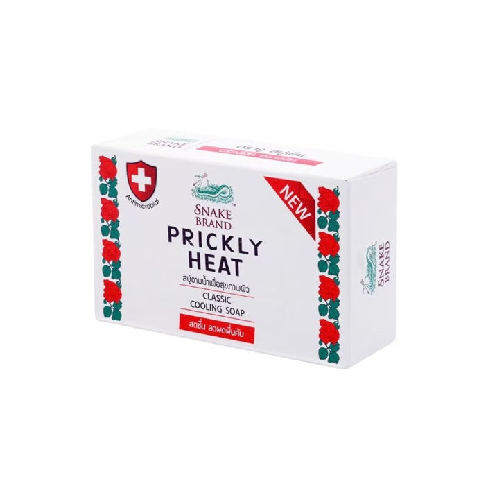 Snake Brand Prickly Heat Classic Cooling Soap 100GRAMS